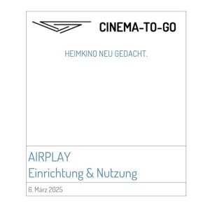Anleitung Airplay